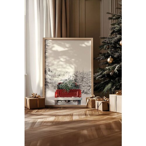 Wallity uramljena slika Nwyearsngmdl73, 33x48 cm Cene