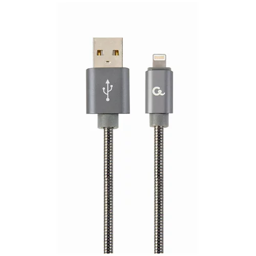 Cablexpert Kabel USB na Apple Lightning Premium 2m siv, (20442479)