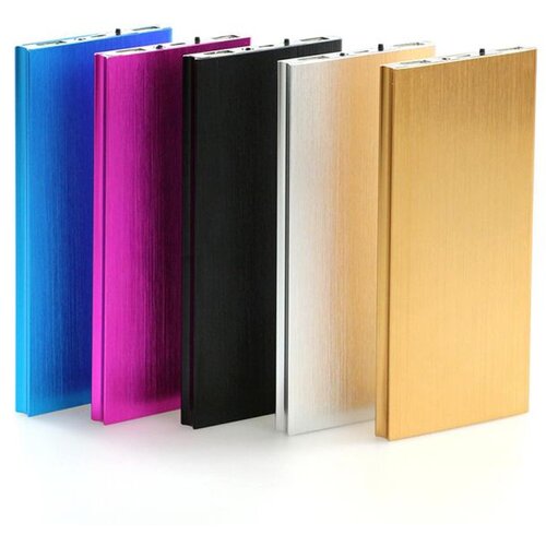  2x powerbank 20000mAh + LED svetilka SLIM črn Cene