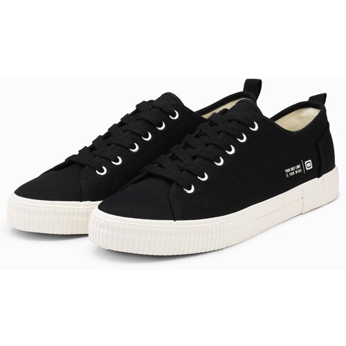 Ombre Classic low men's BASIC sneakers - black Cene