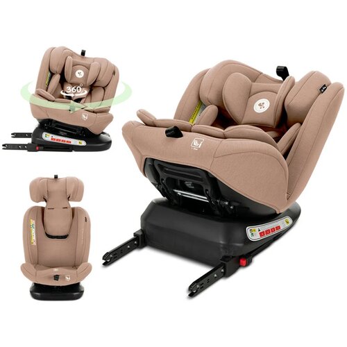 Lorelli auto sedi&amp;scaron;te i-Capella Beige, 40-150cm Isofix Slike