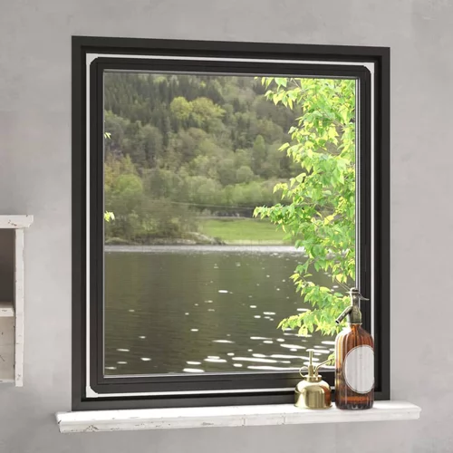  Magnetski prozorski zaslon protiv insekata bijeli 120 x 140 cm