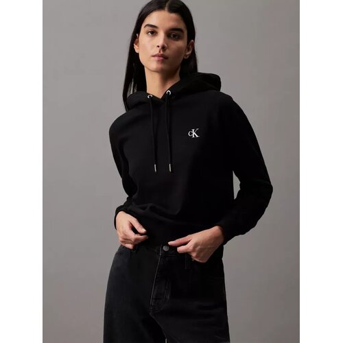 Calvin Klein Jeans Jeans Ženski duks J20J213178, Crni Cijene