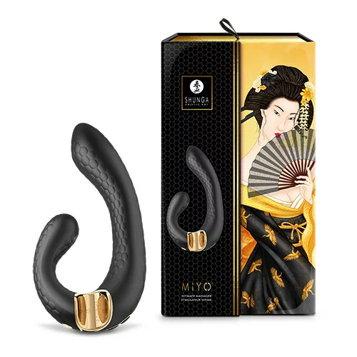 Shunga Vibrator Miyo črn