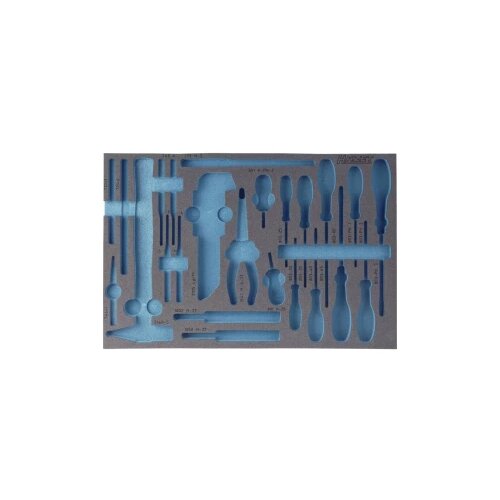 Hazet 163-120L 163-120L pjena za kovčeg (D x &amp;Scaron;) 519 mm x 342 mm Slike