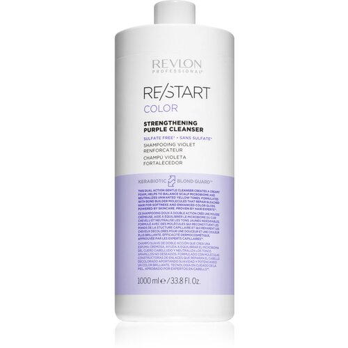 Revlon Professional Re/Start Color vijoličen &amp;scaron;ampon za blond lase in lase s prameni 1000 ml Slike