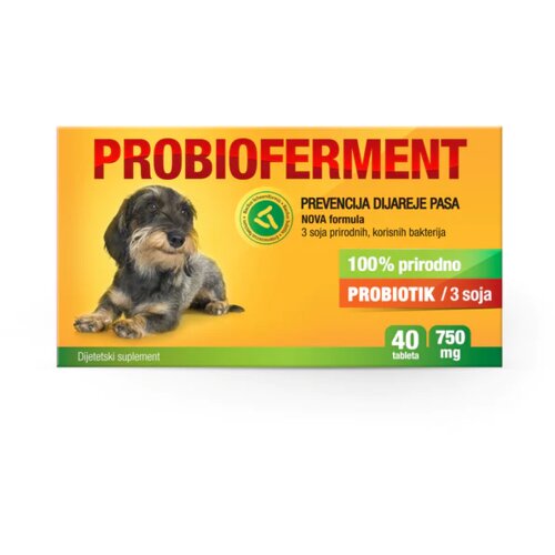 Interagrar probiotik za pse probioferment 40/1 750 mg/tbl Cene