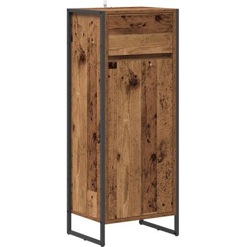  Kupaonski ormar Staro drvo 40 x 30 x 100 cm Konstruirano drvo Slike