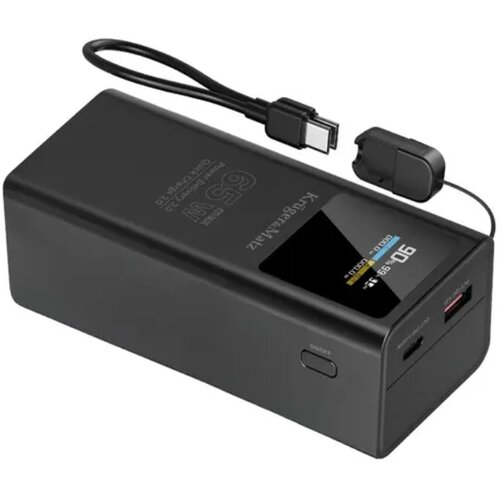 Kruger matz KRUGER-MATZ powerbank KM0914, 20.000 mAh, 65 W, črna Cene