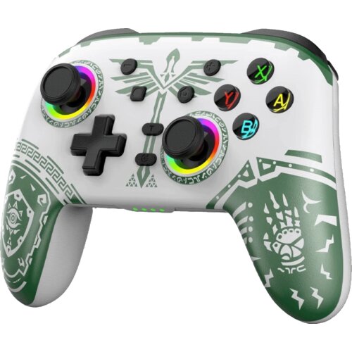 Nintendo Bežični kontroler za Switch, BT, Gamepad for Switch W/GR, Bijelo-zeleni Cijene