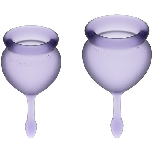 Satisfyer Komplet menstrualnih skodelic Feel Good, vijoličen Cene