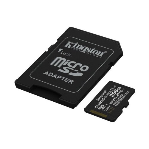 Kingston U1 V10 SDXC 256GB Canvas Select Plus G3 150R SDCS3/256GB Memorijska kartica + adapter Slike