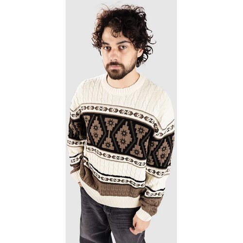 Redefined Rebel RRHenson Knit Boxy Fit Pulover pristine Cene