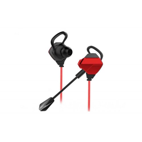 White Shark IN-EAR SLU&amp;Scaron;ALICE + MIKROFON GE-536 EAGLE Crno/crvene Slike