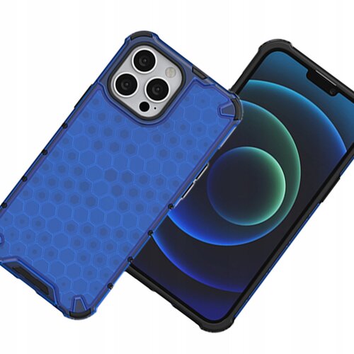 HURTEL HONEYCOMB CASE OVITEK OHIŠJE OVITEK ZA IPHONE 13 PROMAX MODRA, (21911165) Cene