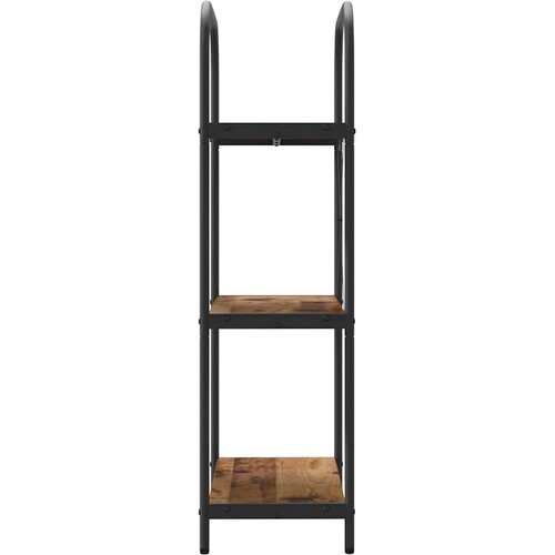  Polica Staro drvo 60 x 30 x 109 cm Konstruirano drvo Slike