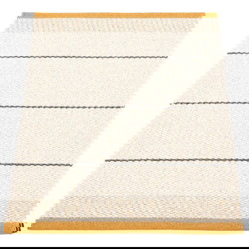 Pappelina Oker rumena/kremno bela notranja in zunanja preproga 60x85 cm Belle Ochre &amp;ndash; Slike