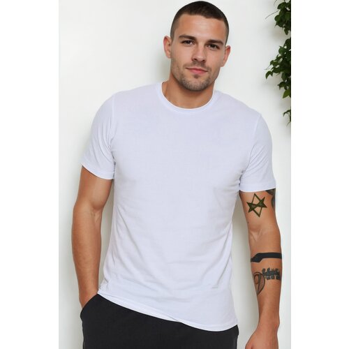 Dewberry T9569 BIKE COLLAR MEN'S T-SHIRT-WHITE Cijene