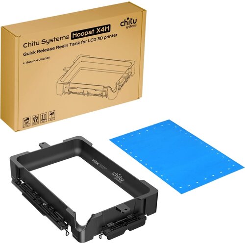 ChituSystems Hoopat Quick Release Resin Vat - X4H + 3 ACF Slike