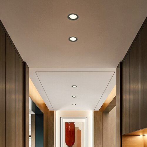 immax neo 07296L - led prigu&amp;scaron;iva ugradno down svetlo LED/12W/230V wi-fi pr. 12 cm crna Slike