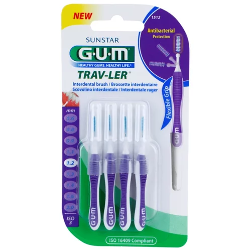 GUM Trav-Ler medzobne ščetke 4 kos 1,2 mm 4 kos