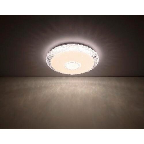 Globo 48413-40SH - LED prigu&amp;scaron;iva plafonsko svetlo EDDIE 40W/230V prečnik 50 cm Tuya - daljinsko upravljanje Slike