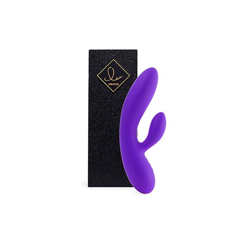 Feelztoys rabbit vibrator - Lea, ljubičasti (svjetlucavi) Cene
