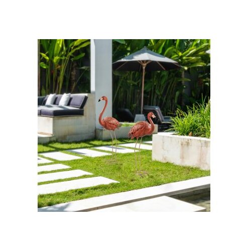 Wallxpert set ukrasnih predmeta (2 komada) flamingo Slike