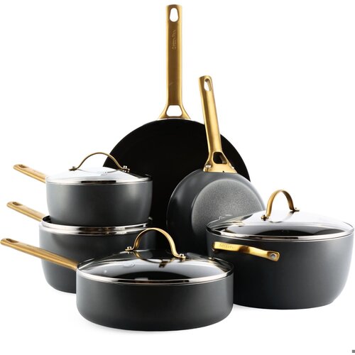 Greenpan Padova Reserve 6 Tlg Topf&Pfannenset Schwarz Cijene