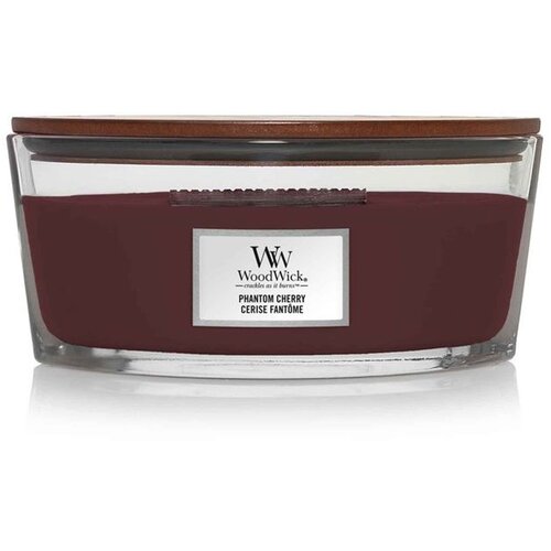 WoodWick Phantom Cherry mirisna svijeća s drvenim fitiljem (hearthwick) 453 g Cijene