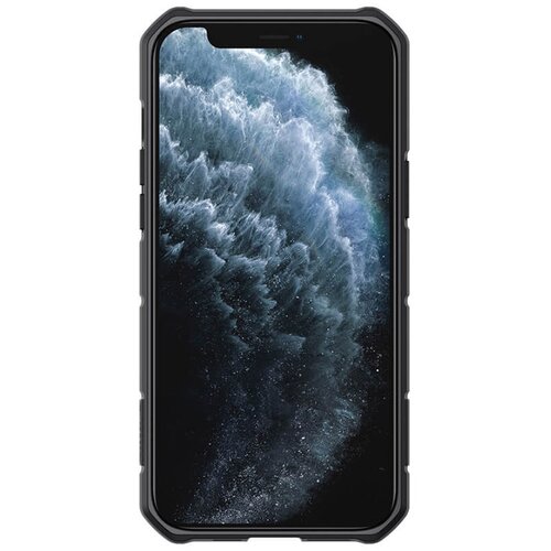 Nillkin Maska za iPhone 12 Pro Max (sa otvorom za logo) CamShield Armor tamno zelena Slike