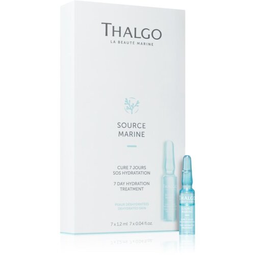 Thalgo Source Marine 7 Day Hydration Treatment sedmodnevna regenerirajuća kura za intenzivnu hidrataciju lica 7x1,2 ml Cijene