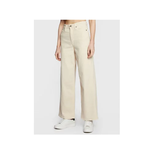Calvin Klein Jeans hlače K20K205058 Écru Relaxed Fit