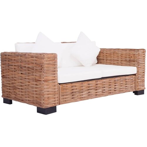 The Living Store Vrtni kavč dvosed iz naravnega ratana - Vrtni Kavč, (21458646) Slike