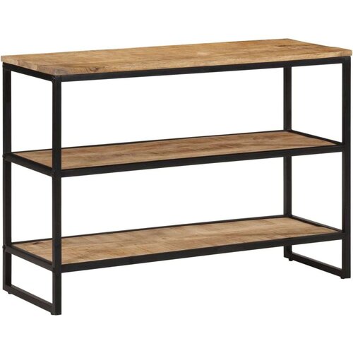  Konzolni stol 100 x 35 x 70 cm od masivnog grubog drva manga Cijene