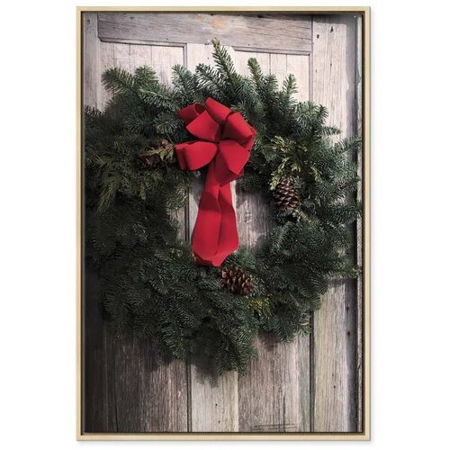  Slika - Christmas Wreath (1 Part) Vertical 80x120 Slike