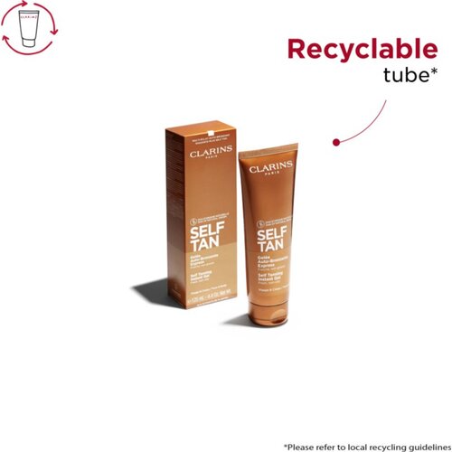 Clarins Self Tan Instant Gel gel za samotamnjenje za tijelo i lice 125 ml Slike