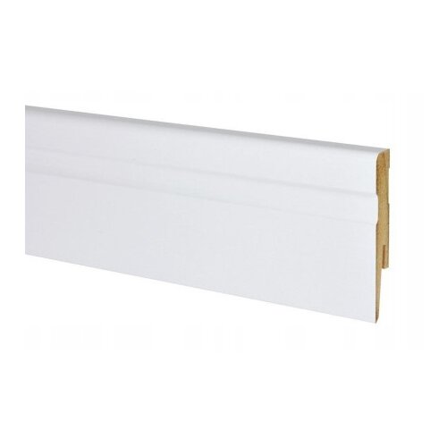 Master Lajsna za parket MDF 15,5x90x2400mm Elegante 501257 bijela Cijene