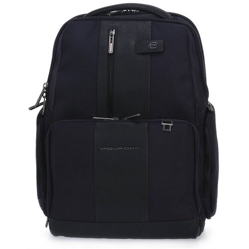 Piquadro Nahrbtniki ZAINO FAST CHECK Modra Slike