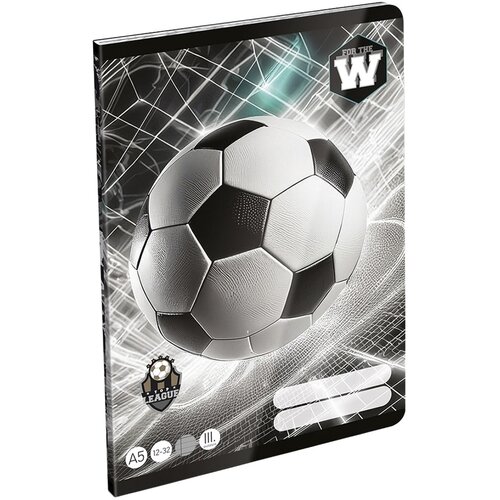 ICO ICO: Lizzysuli Top League FTW črtast zvezek za 3. razred, A5 12-32 Slike