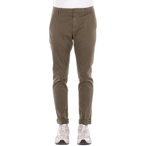 Dondup Hlače Chino / Carrot UP235GS0096U Zelena Cene