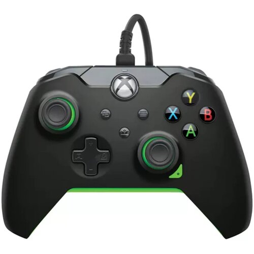 Pdp XBOX WIRED CONTROLLER BLACK - NEON črno zelene barve Cene