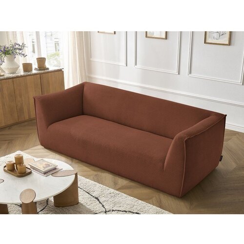 Bobochic Paris Narančasta sofa od samta 242 cm Giorgia &amp;ndash; Slike