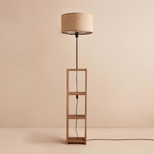 Opviq AYD-3467 Beige Wooden Floor Lamp Cene