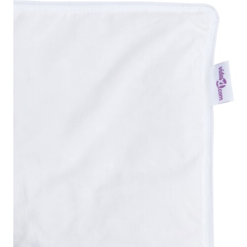 vidaXL Odeja 3 pcs Bela 200 x 200 cm Puh Cene