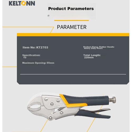  Kelto Grip kle&scaron;ta KT2703, 10" Cene