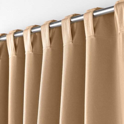Douceur d int&amp;eacute;rieur Svetlo rjava zavesa 140x240 cm Mistraline &amp;ndash; Slike