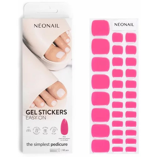 NeoNail Easy On Gel Stickers Naljepnice za nokte za stopala nijansa P02 32 kom