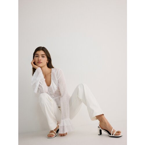 Reserved - LADIES` BLOUSE - bijela Slike