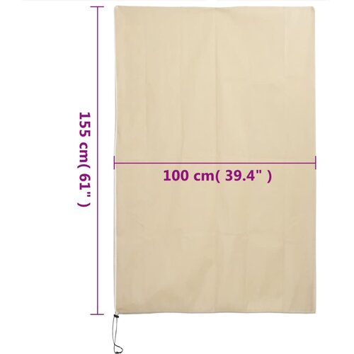  Navlake za biljke od flisa s patentom 4 kom 70 g/m&amp;sup2; 1 x 1,55 m Slike